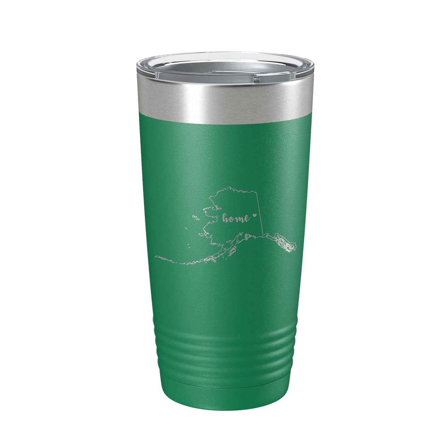 Alaska Tumbler Home State Travel Mug Insulated Laser Engraved Map Coffee Cup 20 oz-9