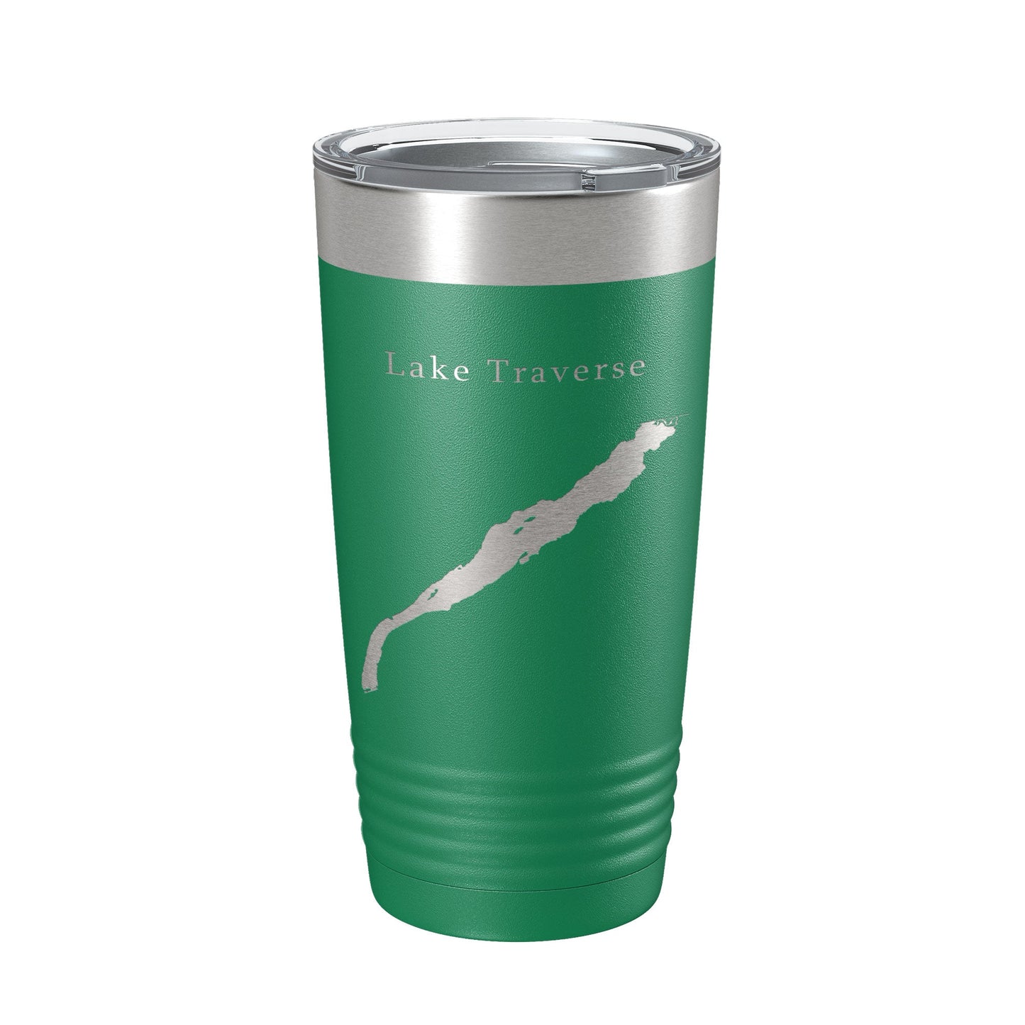 Lake Traverse Map Tumbler Travel Mug Insulated Laser Engraved Coffee Cup South Dakota Minnesota 20 oz-9