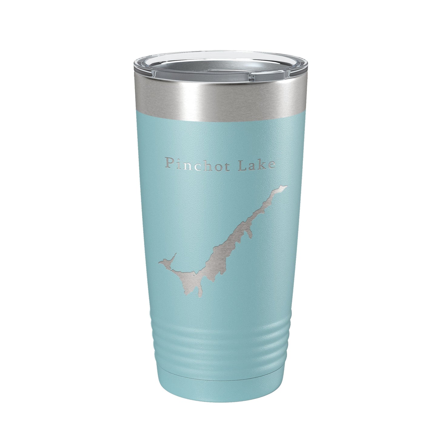 Pinchot Lake Map Tumbler Travel Mug Insulated Laser Engraved Coffee Cup Pennsylvania 20 oz-13