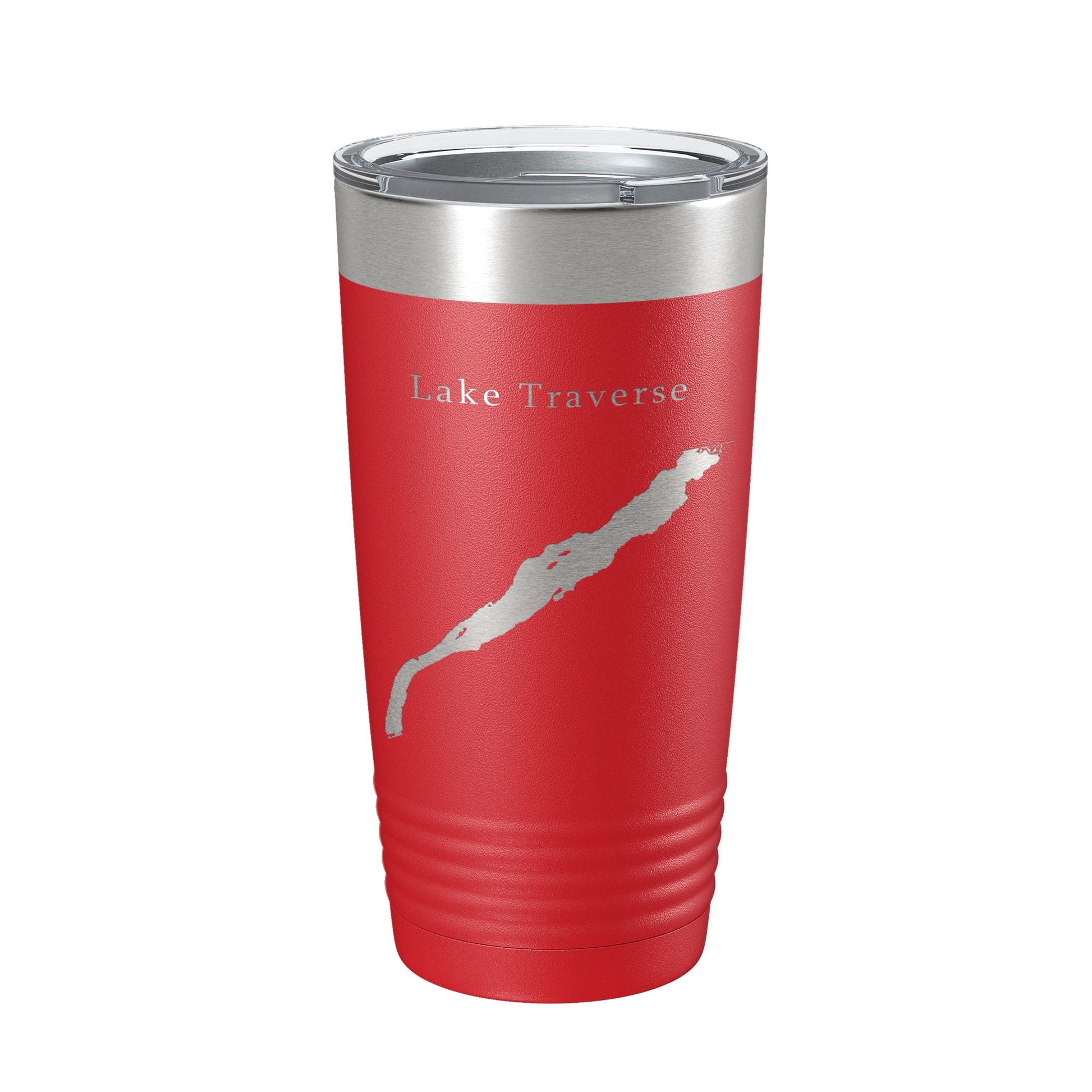 Lake Traverse Map Tumbler Travel Mug Insulated Laser Engraved Coffee Cup South Dakota Minnesota 20 oz-10