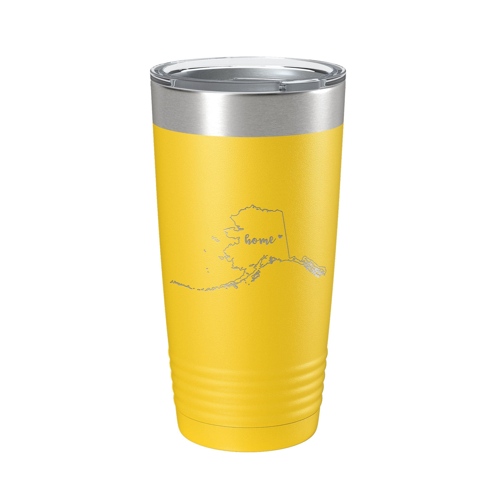 Alaska Tumbler Home State Travel Mug Insulated Laser Engraved Map Coffee Cup 20 oz-19