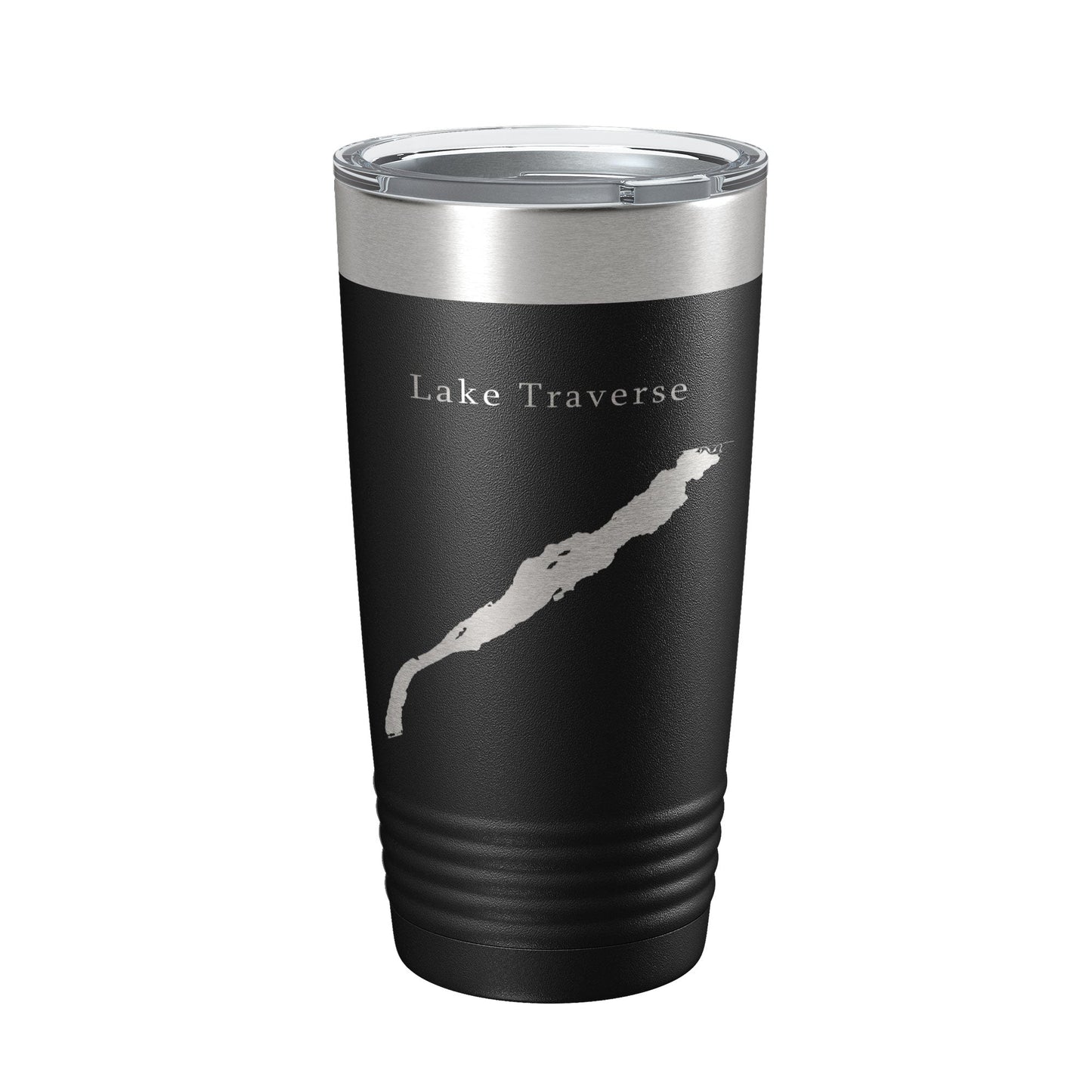 Lake Traverse Map Tumbler Travel Mug Insulated Laser Engraved Coffee Cup South Dakota Minnesota 20 oz-5