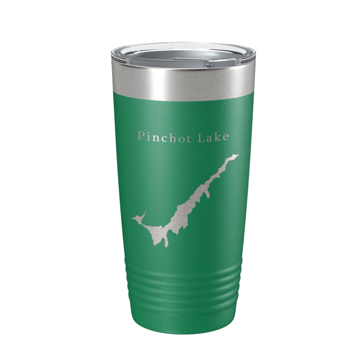 Pinchot Lake Map Tumbler Travel Mug Insulated Laser Engraved Coffee Cup Pennsylvania 20 oz-9