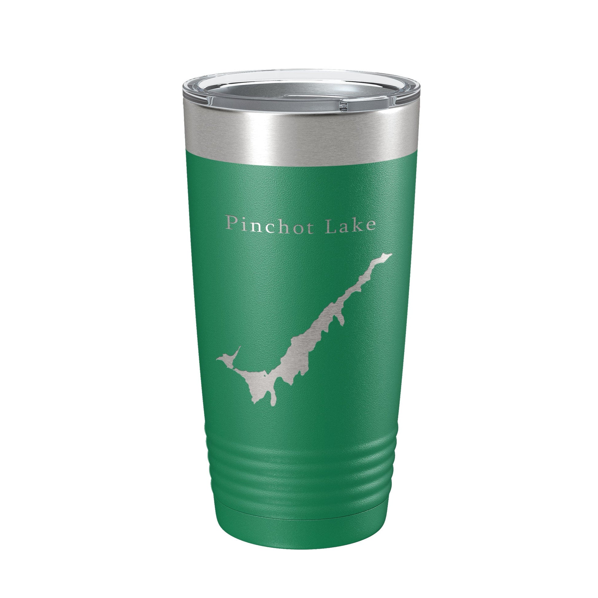 Pinchot Lake Map Tumbler Travel Mug Insulated Laser Engraved Coffee Cup Pennsylvania 20 oz-9