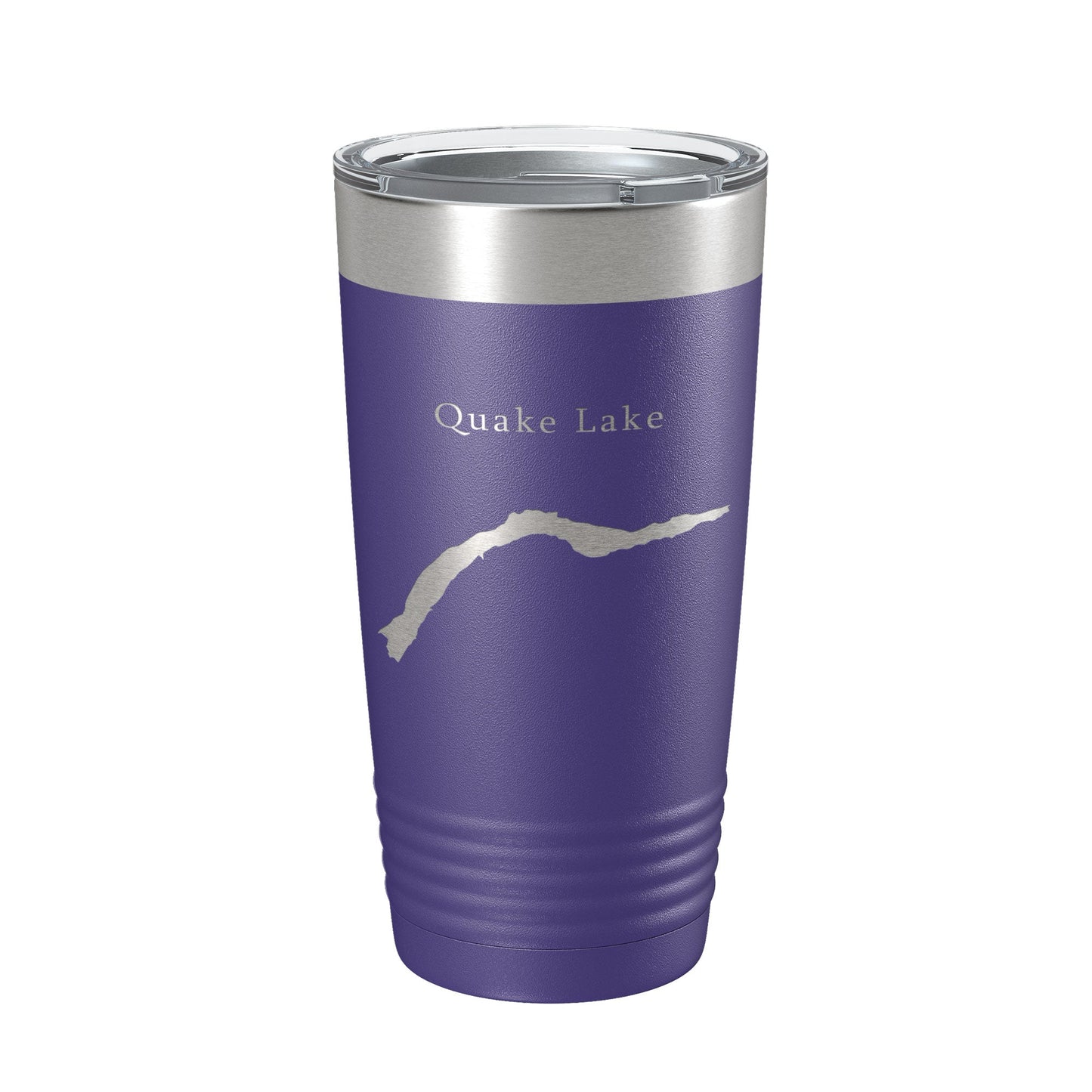 Quake Lake Earthquake Map Tumbler Travel Mug Insulated Laser Engraved Coffee Cup Montana 20 oz-15