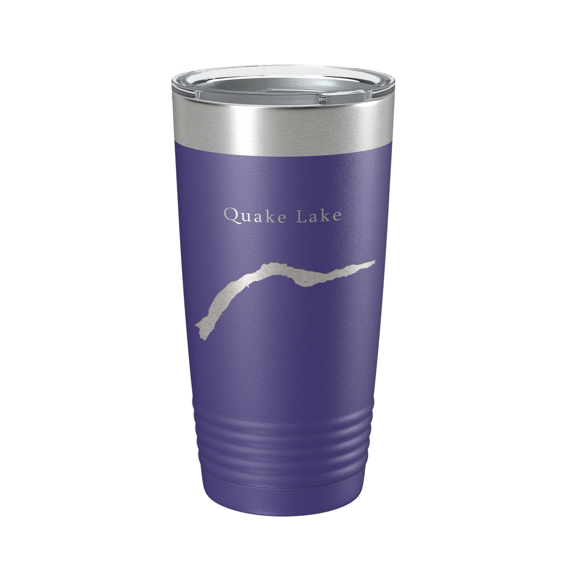 Quake Lake Earthquake Map Tumbler Travel Mug Insulated Laser Engraved Coffee Cup Montana 20 oz-15