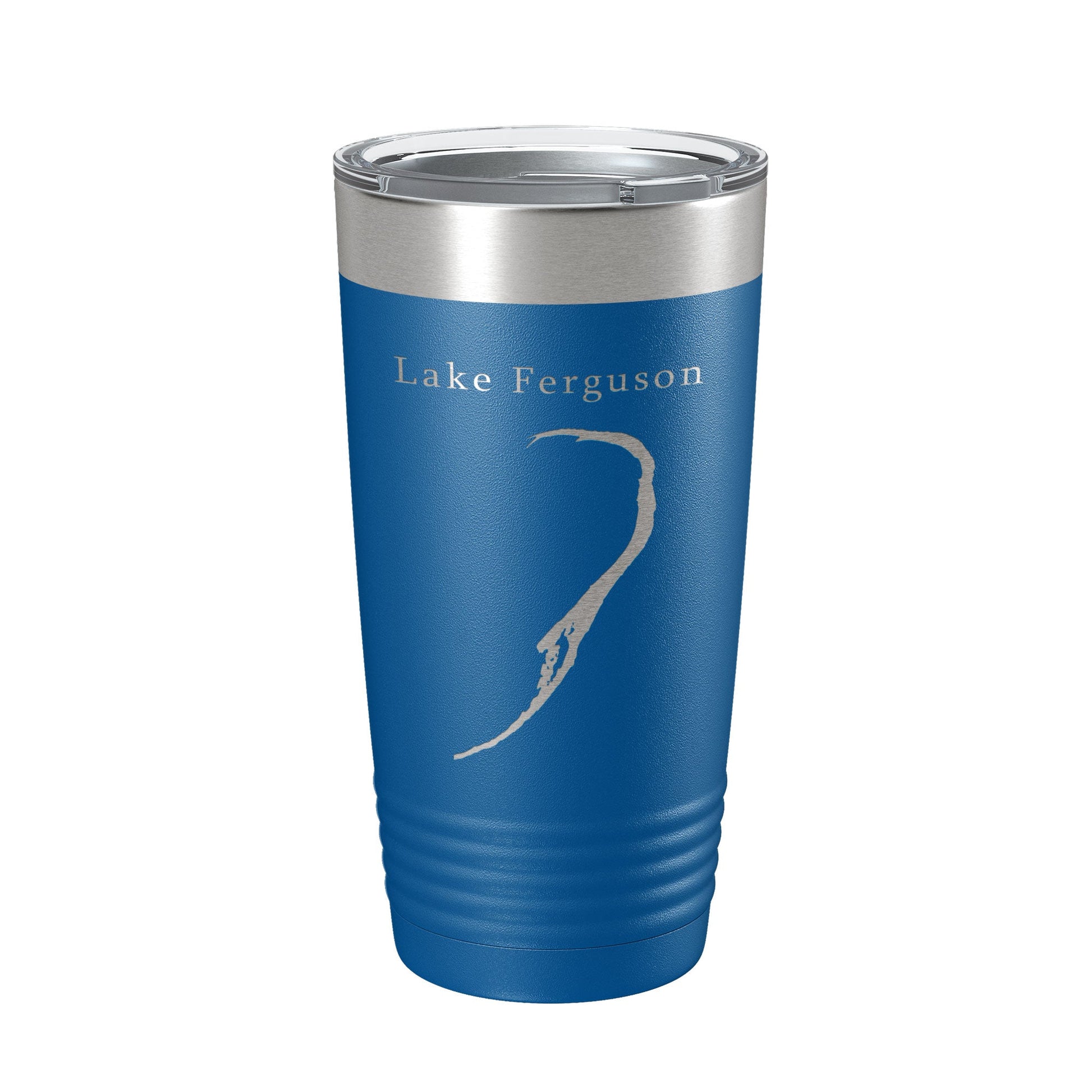Lake Ferguson Map Tumbler Travel Mug Insulated Laser Engraved Coffee Cup Arkansas Mississippi 20 oz-6