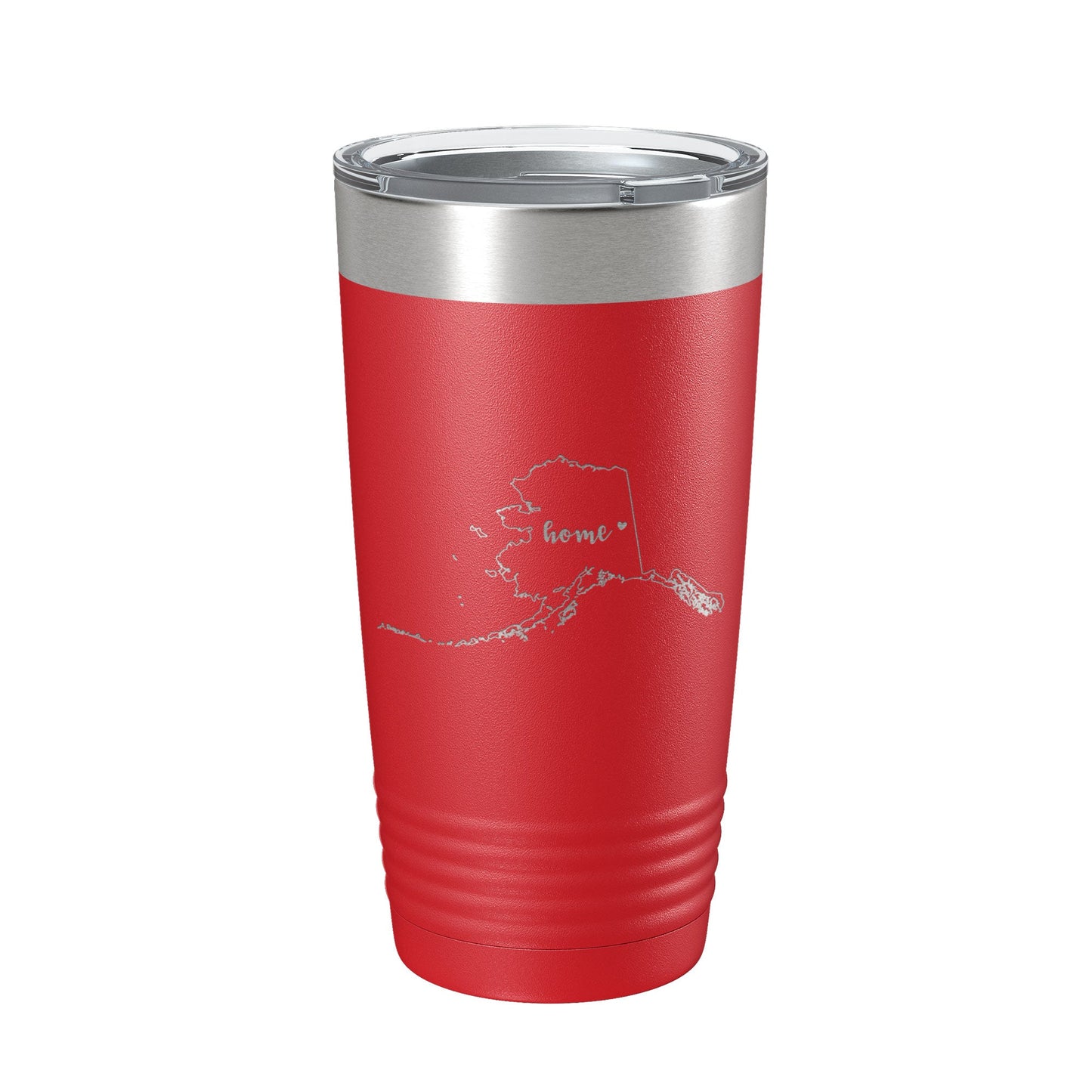 Alaska Tumbler Home State Travel Mug Insulated Laser Engraved Map Coffee Cup 20 oz-10
