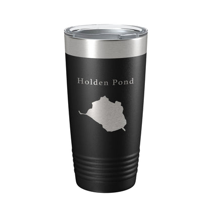 Holden Pond Tumbler Lake Map Travel Mug Insulated Laser Engraved Coffee Cup Florida 20 oz-5