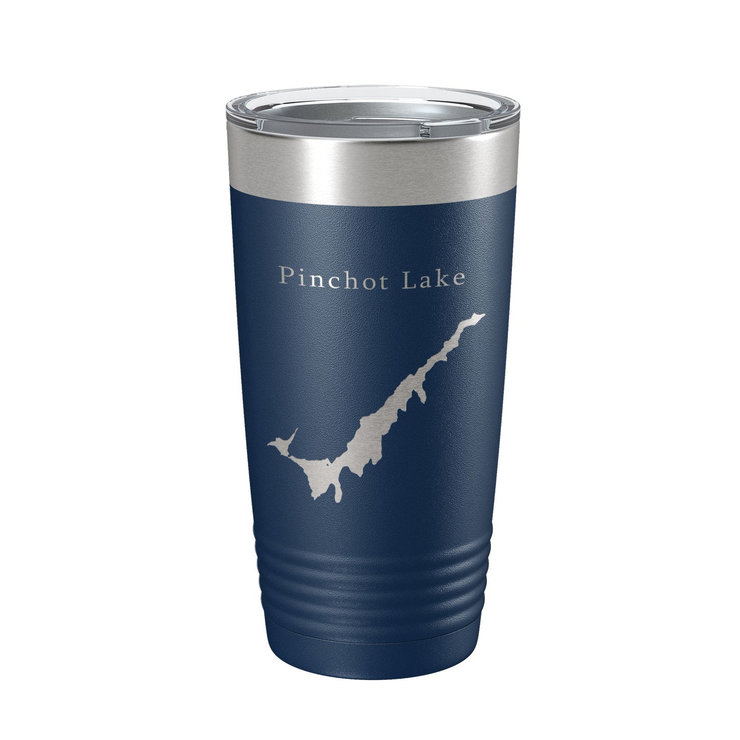 Pinchot Lake Map Tumbler Travel Mug Insulated Laser Engraved Coffee Cup Pennsylvania 20 oz-8