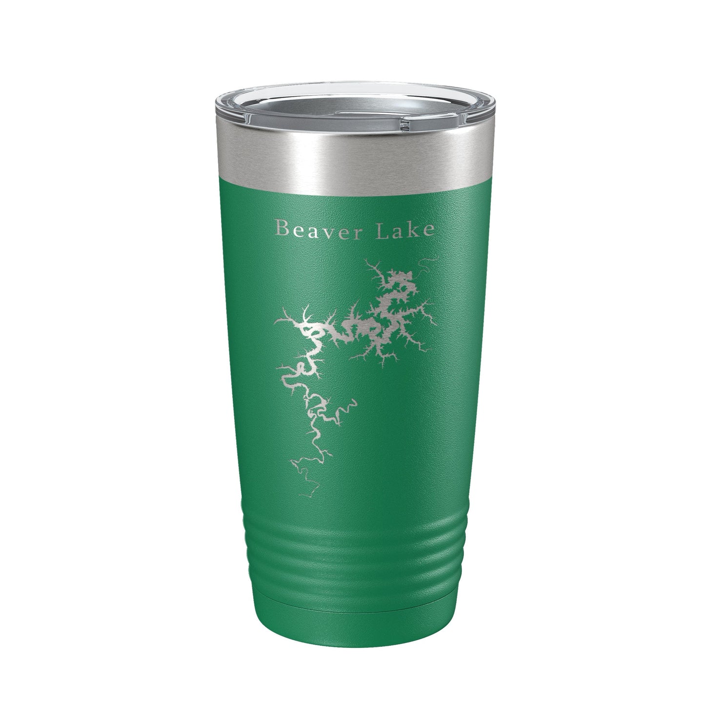 Beaver Lake Map Tumbler Travel Mug Insulated Laser Engraved Coffee Cup Arkansas 20 oz-9