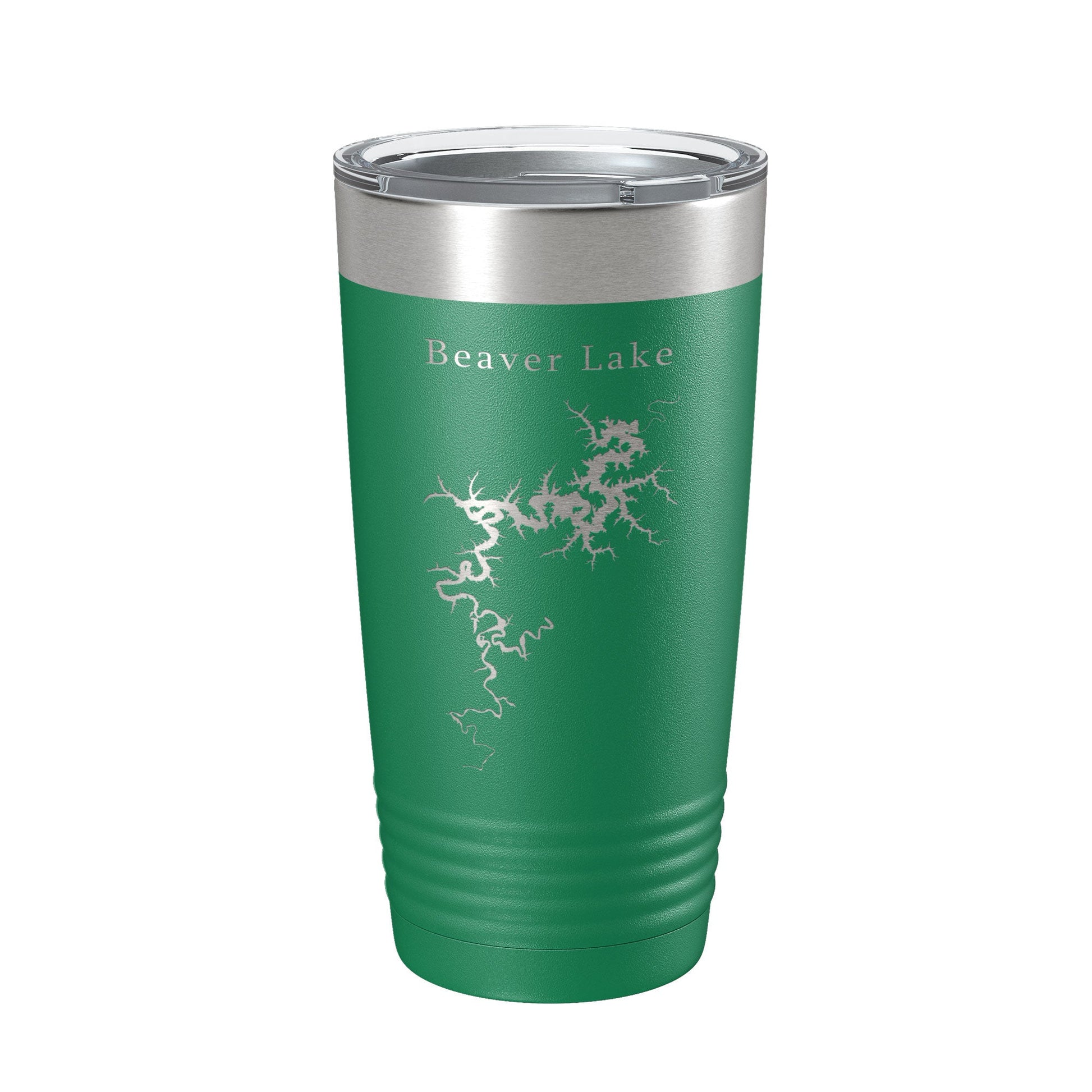 Beaver Lake Map Tumbler Travel Mug Insulated Laser Engraved Coffee Cup Arkansas 20 oz-9