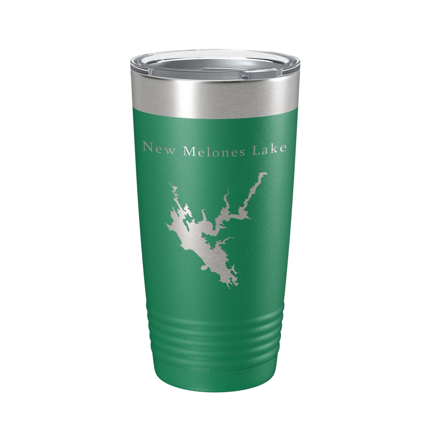 New Melones Lake Map Tumbler Travel Mug Insulated Laser Engraved Coffee Cup California 20 oz-9