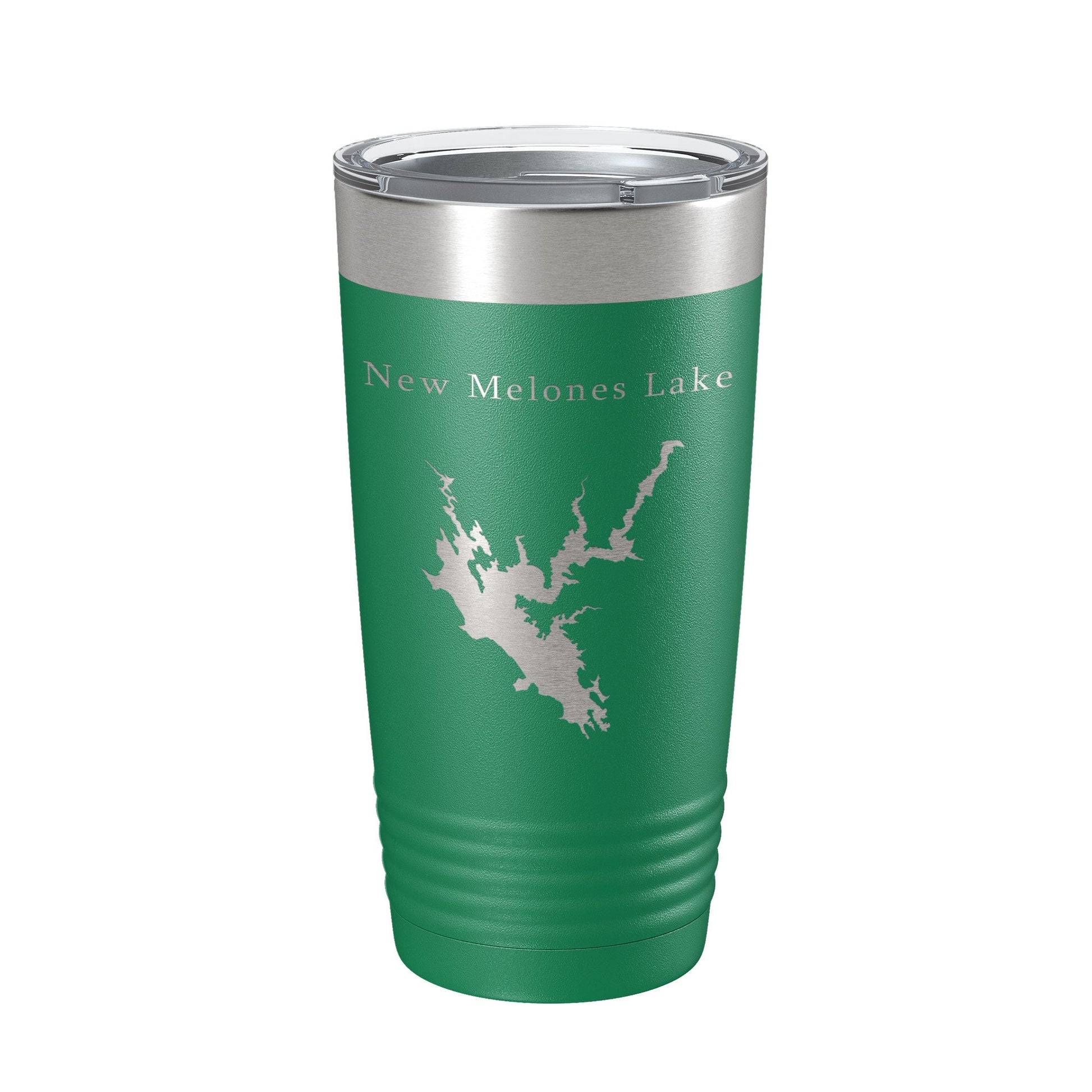 New Melones Lake Map Tumbler Travel Mug Insulated Laser Engraved Coffee Cup California 20 oz-9