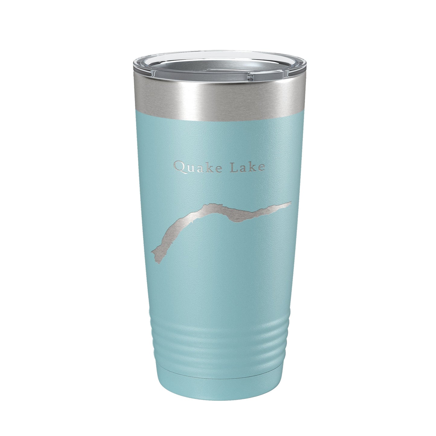 Quake Lake Earthquake Map Tumbler Travel Mug Insulated Laser Engraved Coffee Cup Montana 20 oz-13