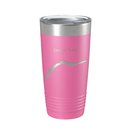 Quake Lake Earthquake Map Tumbler Travel Mug Insulated Laser Engraved Coffee Cup Montana 20 oz-11