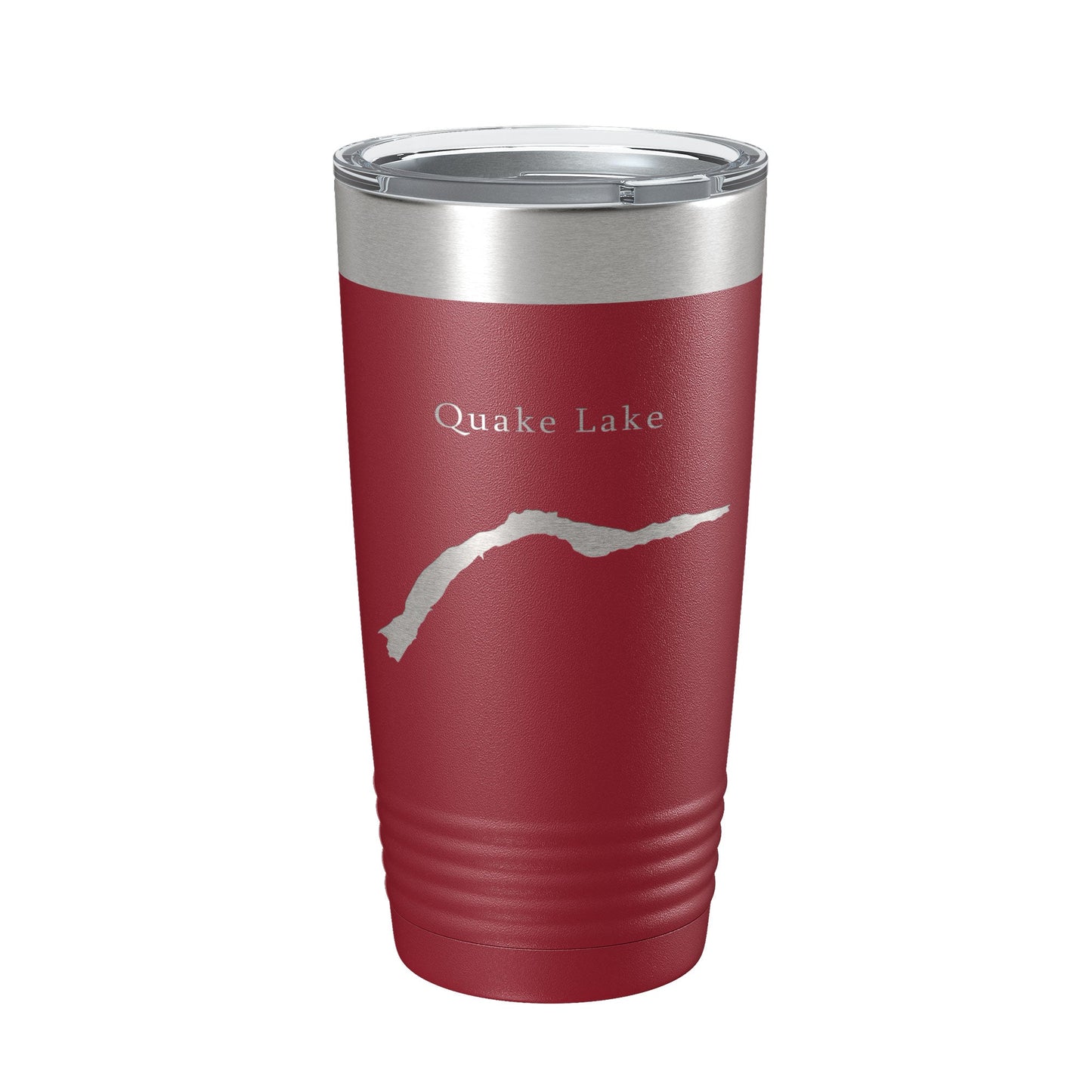 Quake Lake Earthquake Map Tumbler Travel Mug Insulated Laser Engraved Coffee Cup Montana 20 oz-18