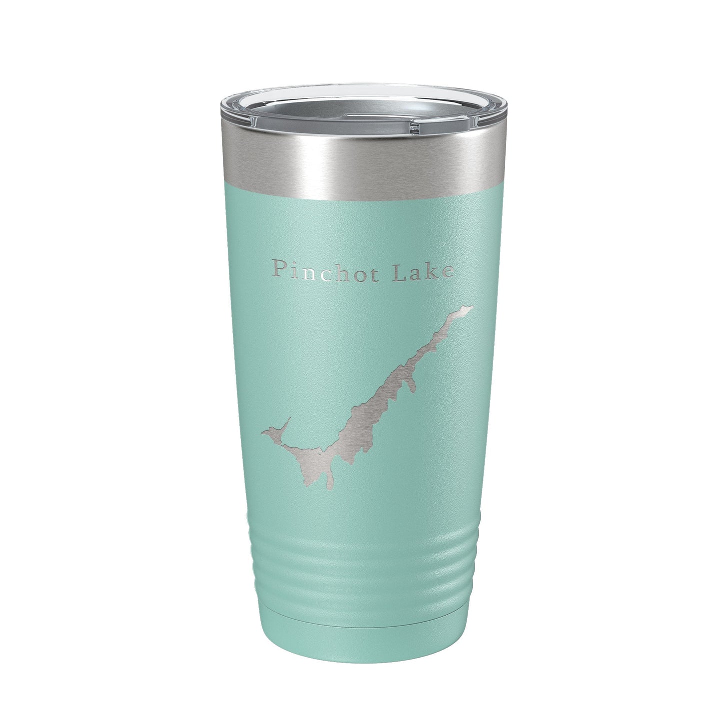 Pinchot Lake Map Tumbler Travel Mug Insulated Laser Engraved Coffee Cup Pennsylvania 20 oz-12