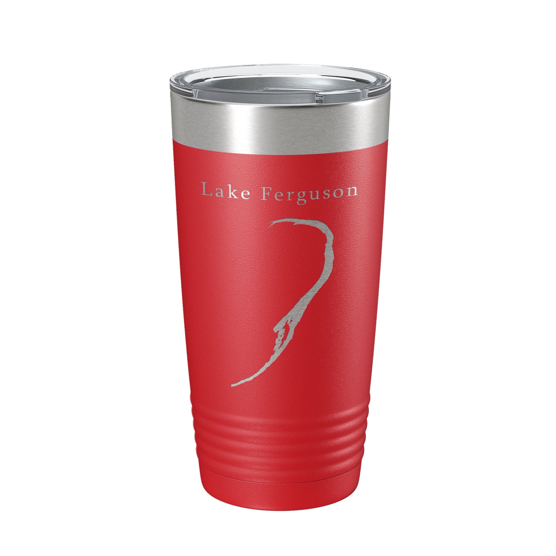 Lake Ferguson Map Tumbler Travel Mug Insulated Laser Engraved Coffee Cup Arkansas Mississippi 20 oz-10