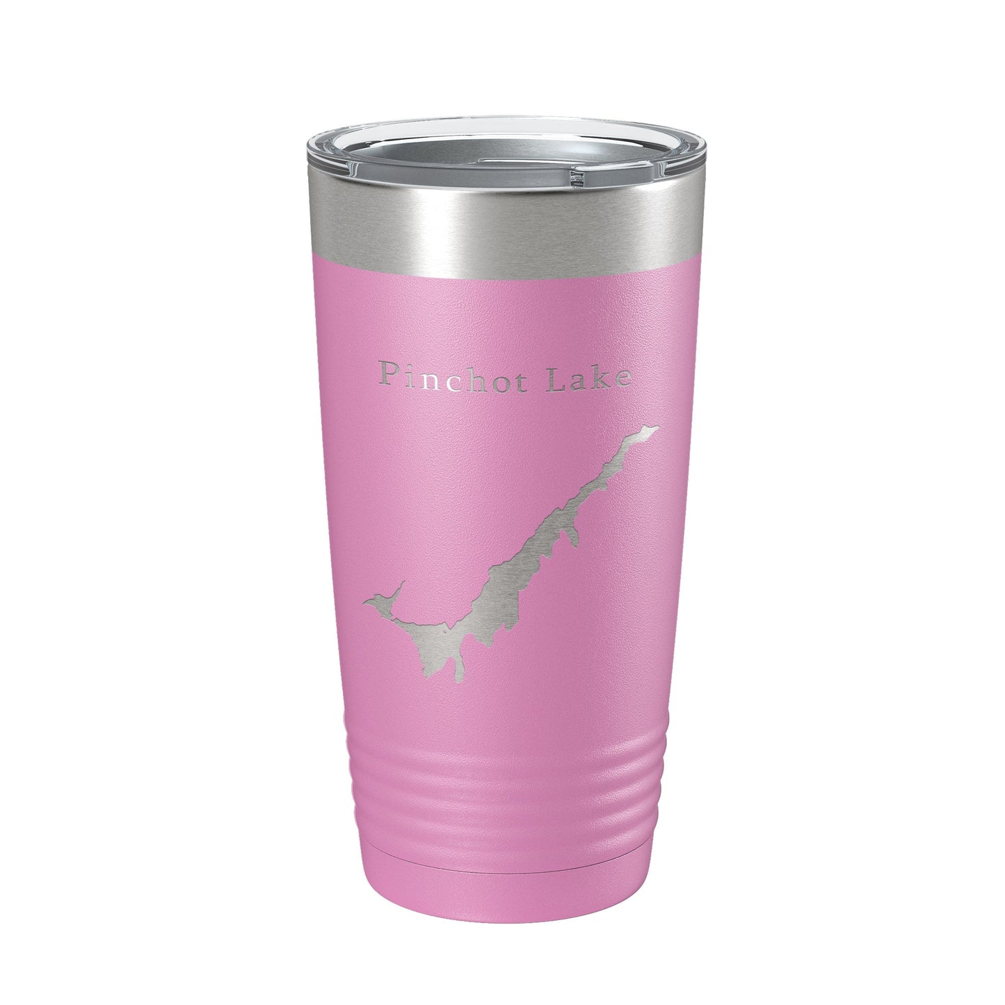 Pinchot Lake Map Tumbler Travel Mug Insulated Laser Engraved Coffee Cup Pennsylvania 20 oz-14