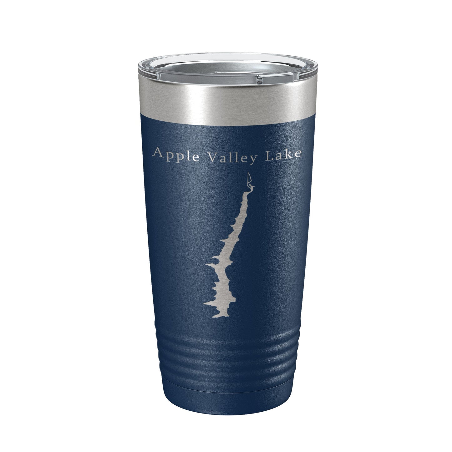 Apple Valley Lake Map Tumbler Travel Mug Insulated Laser Engraved Coffee Cup Ohio 20 oz-2