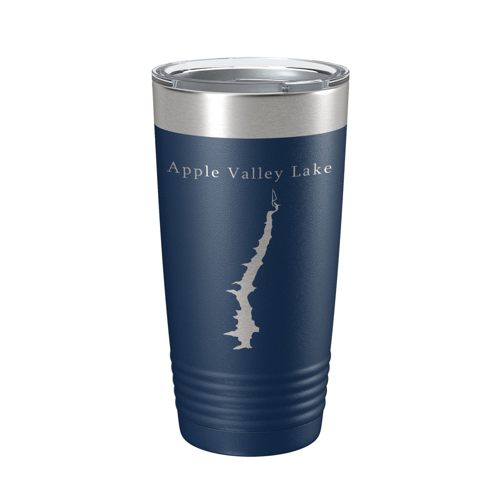 Apple Valley Lake Map Tumbler Travel Mug Insulated Laser Engraved Coffee Cup Ohio 20 oz-8