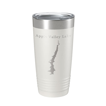Apple Valley Lake Map Tumbler Travel Mug Insulated Laser Engraved Coffee Cup Ohio 20 oz-7