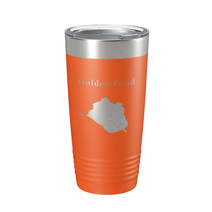 Holden Pond Tumbler Lake Map Travel Mug Insulated Laser Engraved Coffee Cup Florida 20 oz-17
