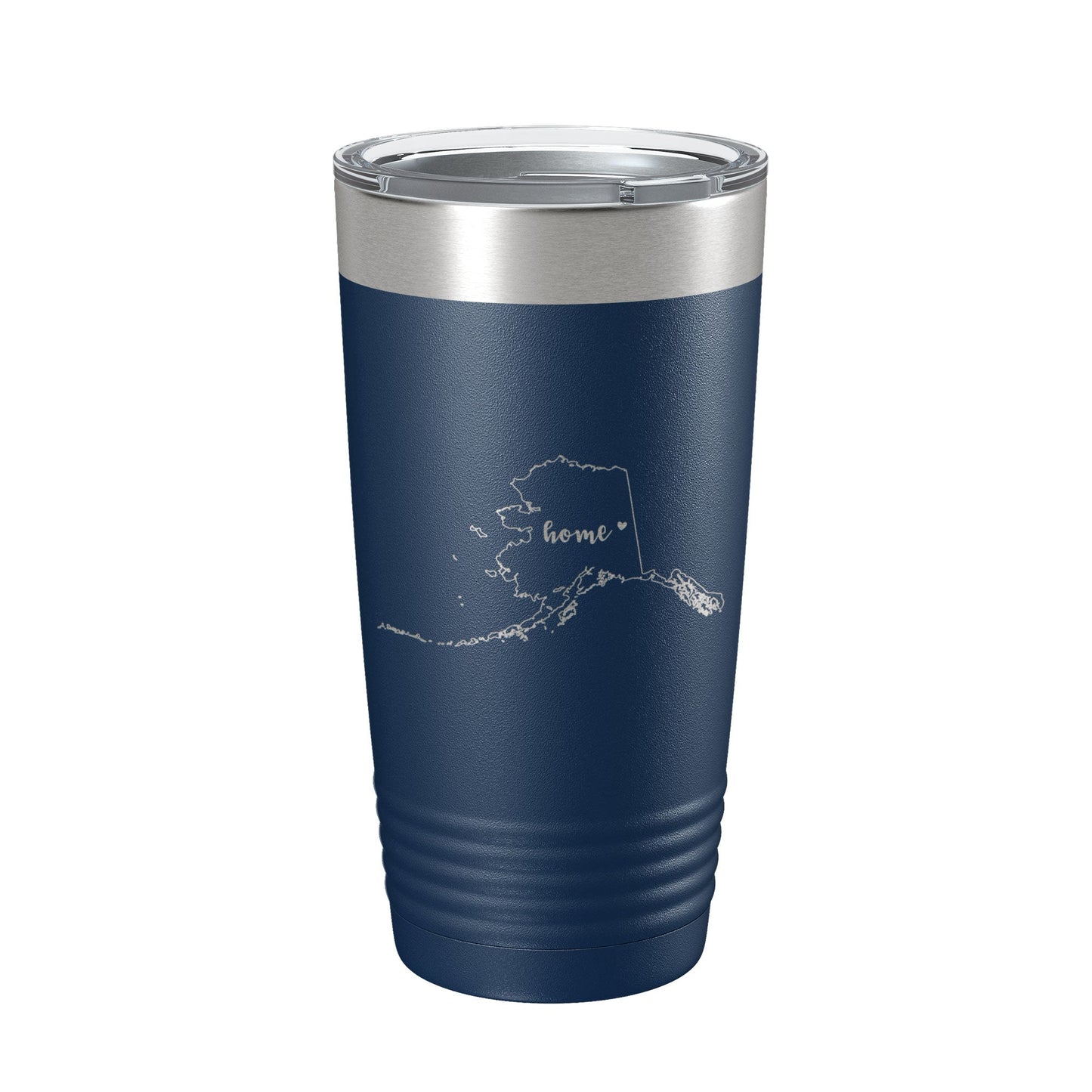 Alaska Tumbler Home State Travel Mug Insulated Laser Engraved Map Coffee Cup 20 oz-8