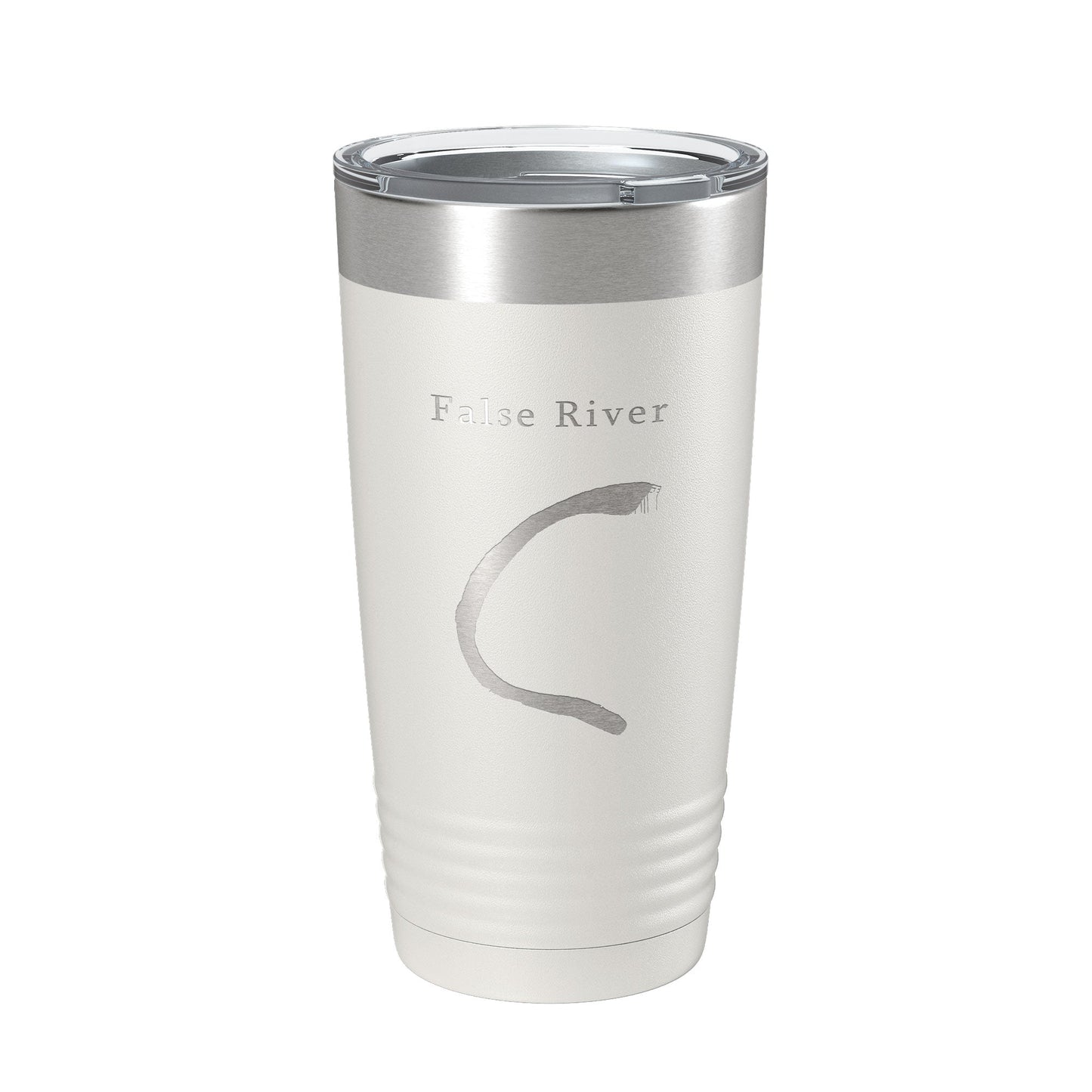 False River Tumbler Lake Map Travel Mug Insulated Laser Engraved Coffee Cup Louisiana 20 oz-7