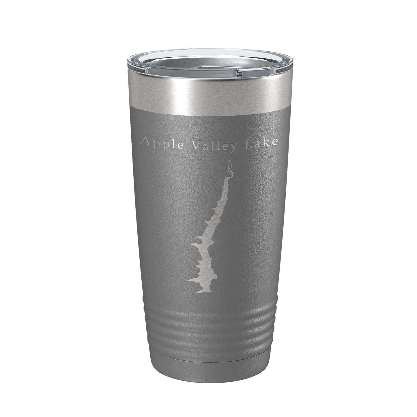 Apple Valley Lake Map Tumbler Travel Mug Insulated Laser Engraved Coffee Cup Ohio 20 oz-16
