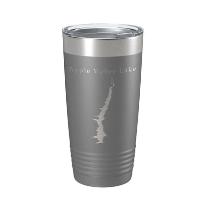 Apple Valley Lake Map Tumbler Travel Mug Insulated Laser Engraved Coffee Cup Ohio 20 oz-16