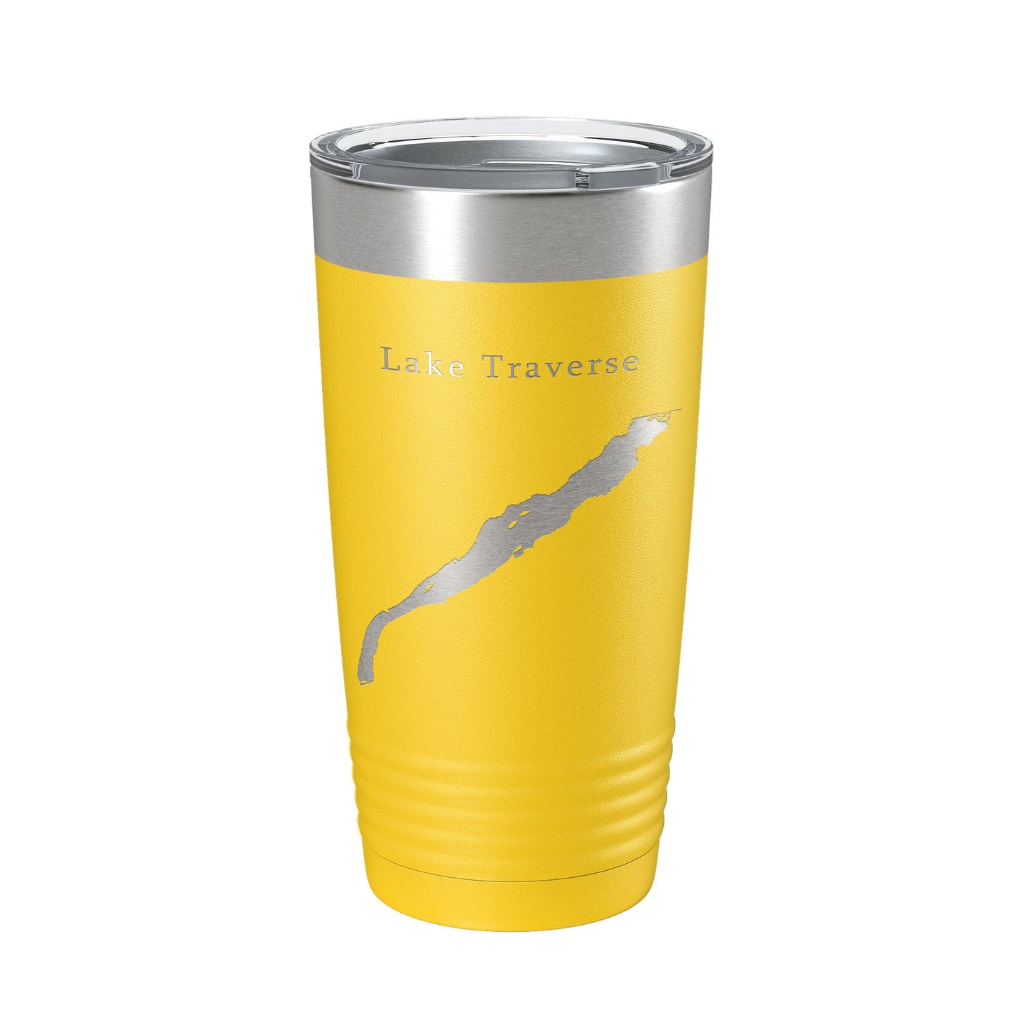 Lake Traverse Map Tumbler Travel Mug Insulated Laser Engraved Coffee Cup South Dakota Minnesota 20 oz-4