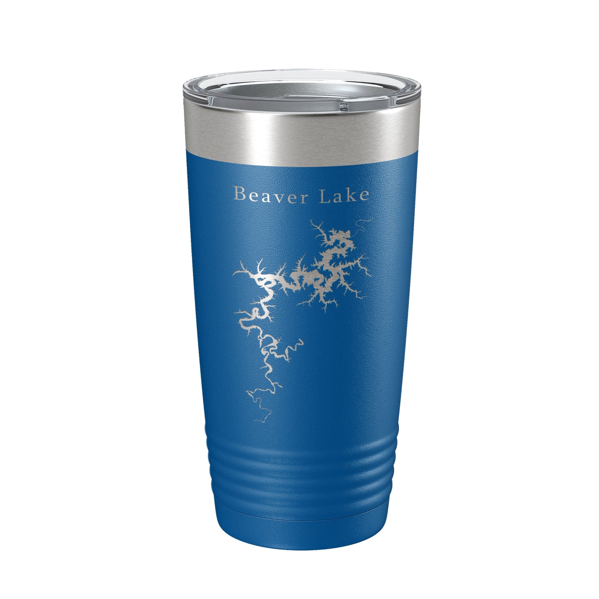 Beaver Lake Map Tumbler Travel Mug Insulated Laser Engraved Coffee Cup Arkansas 20 oz-6