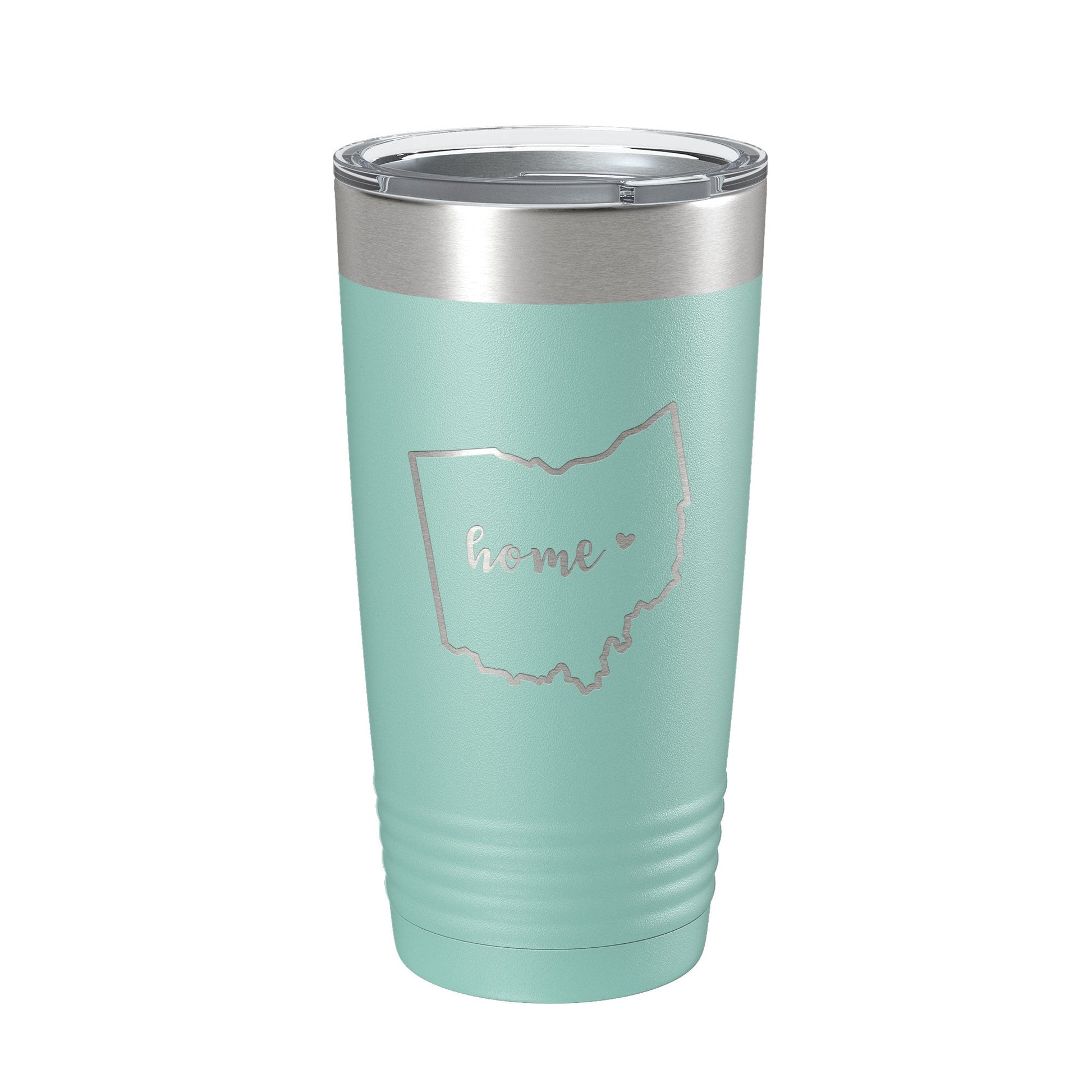 Ohio Tumbler Home State Travel Mug Insulated Laser Engraved Map Coffee Cup 20 oz-12