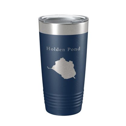 Holden Pond Tumbler Lake Map Travel Mug Insulated Laser Engraved Coffee Cup Florida 20 oz-8