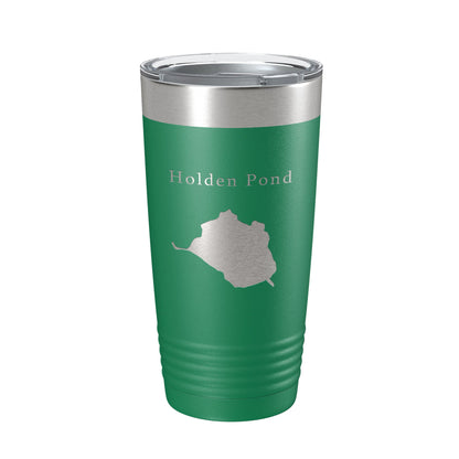 Holden Pond Tumbler Lake Map Travel Mug Insulated Laser Engraved Coffee Cup Florida 20 oz-9