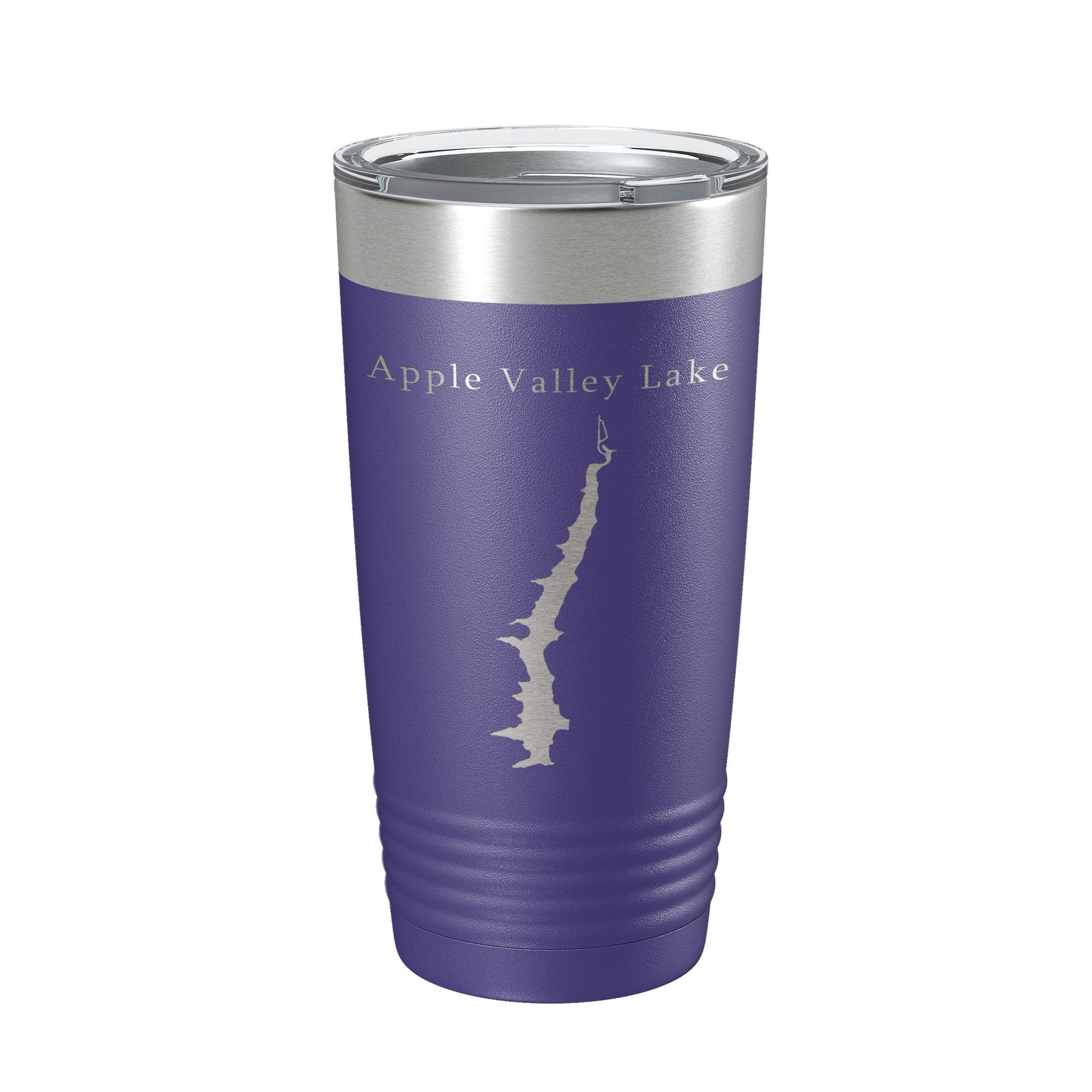 Apple Valley Lake Map Tumbler Travel Mug Insulated Laser Engraved Coffee Cup Ohio 20 oz-15