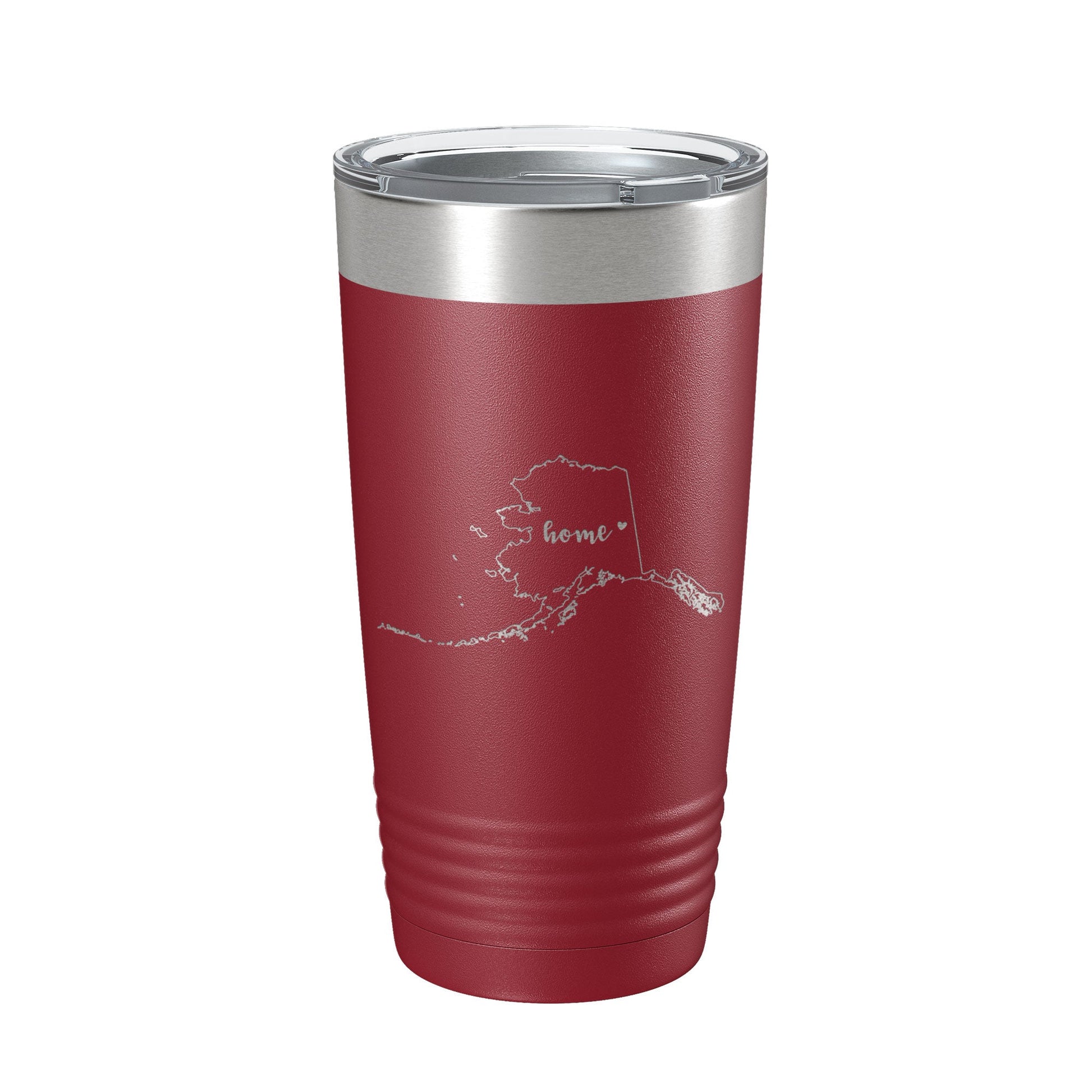 Alaska Tumbler Home State Travel Mug Insulated Laser Engraved Map Coffee Cup 20 oz-18