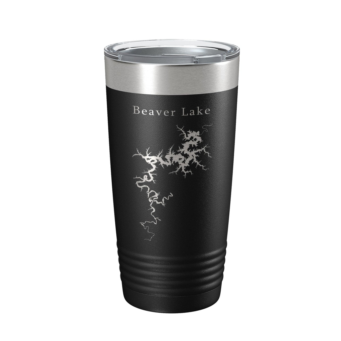 Beaver Lake Map Tumbler Travel Mug Insulated Laser Engraved Coffee Cup Arkansas 20 oz-5