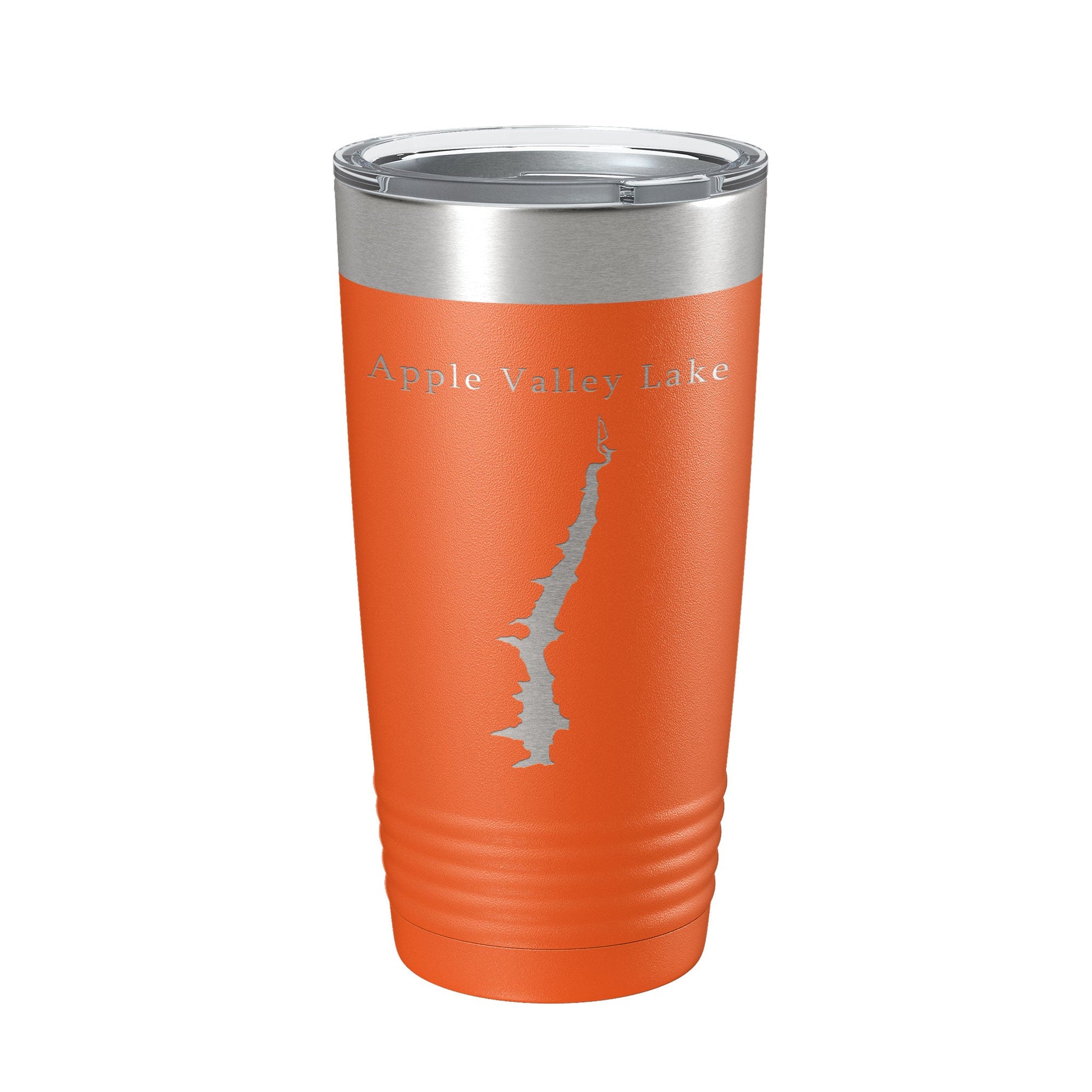 Apple Valley Lake Map Tumbler Travel Mug Insulated Laser Engraved Coffee Cup Ohio 20 oz-17