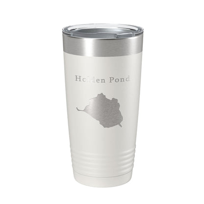 Holden Pond Tumbler Lake Map Travel Mug Insulated Laser Engraved Coffee Cup Florida 20 oz-7
