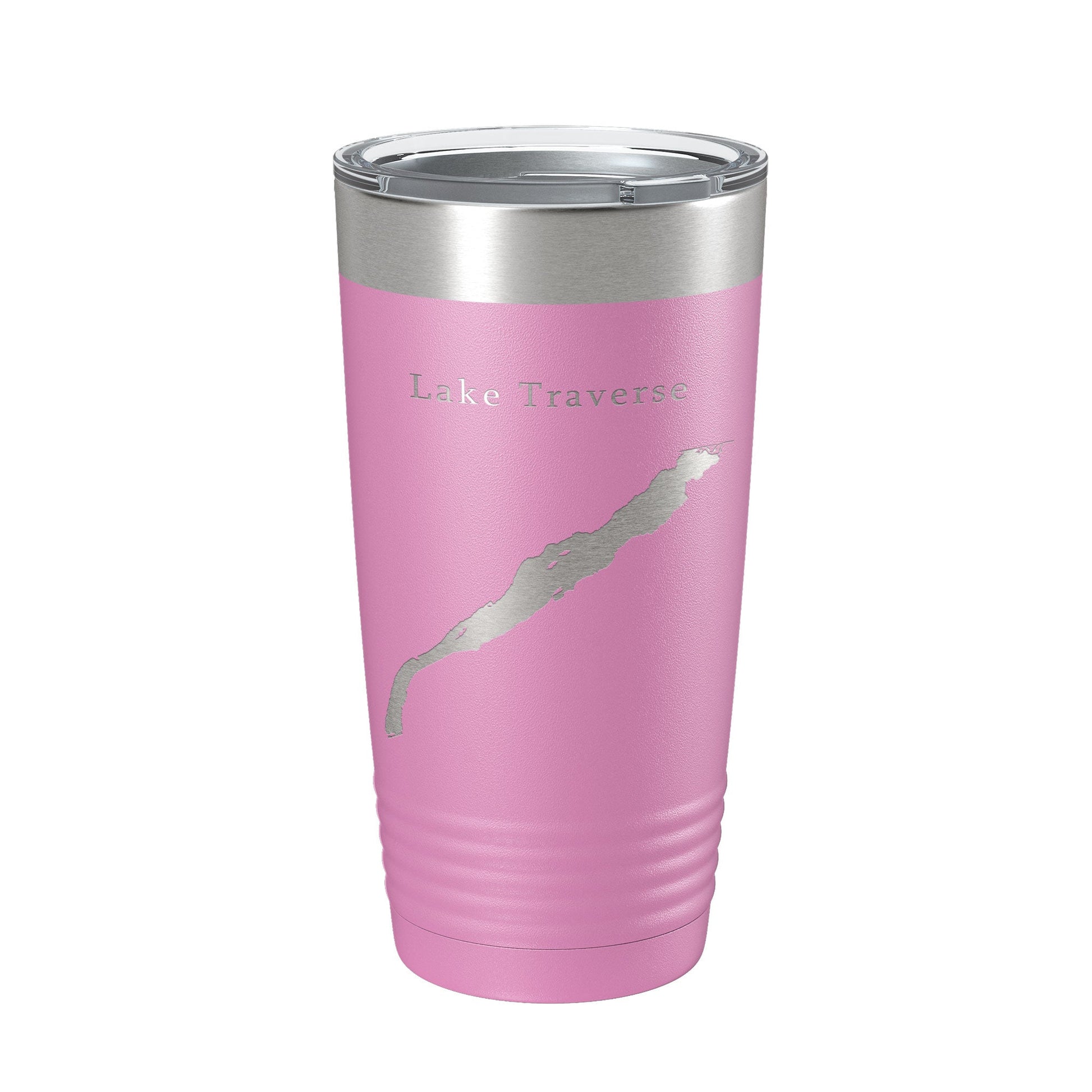 Lake Traverse Map Tumbler Travel Mug Insulated Laser Engraved Coffee Cup South Dakota Minnesota 20 oz-14