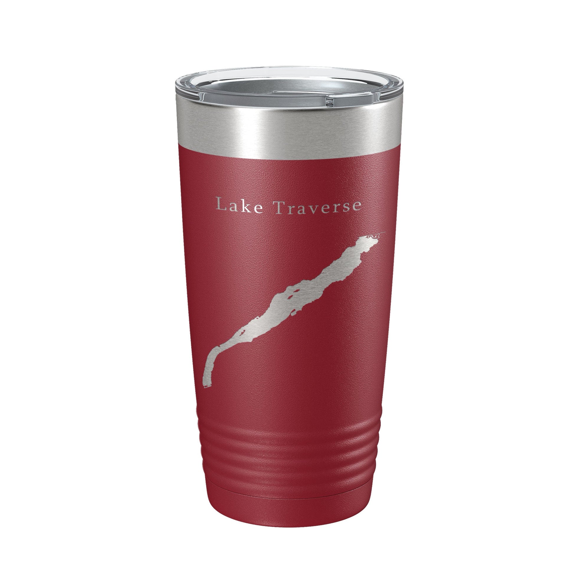 Lake Traverse Map Tumbler Travel Mug Insulated Laser Engraved Coffee Cup South Dakota Minnesota 20 oz-18