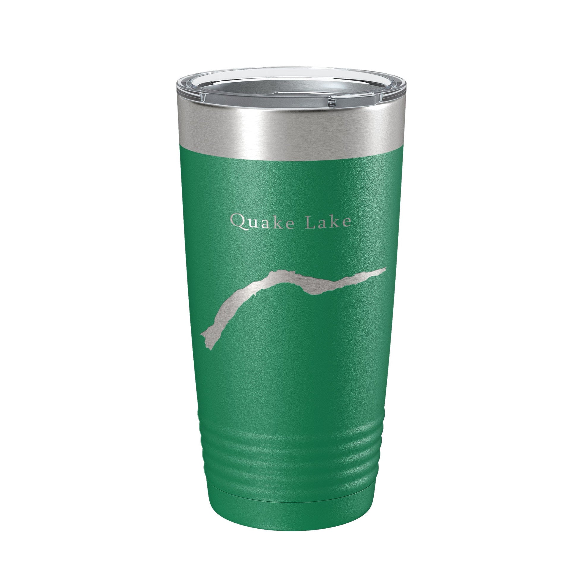 Quake Lake Earthquake Map Tumbler Travel Mug Insulated Laser Engraved Coffee Cup Montana 20 oz-9