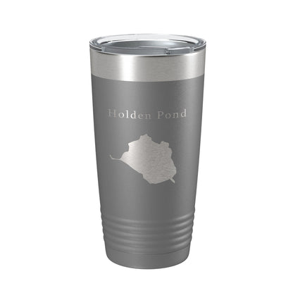 Holden Pond Tumbler Lake Map Travel Mug Insulated Laser Engraved Coffee Cup Florida 20 oz-16