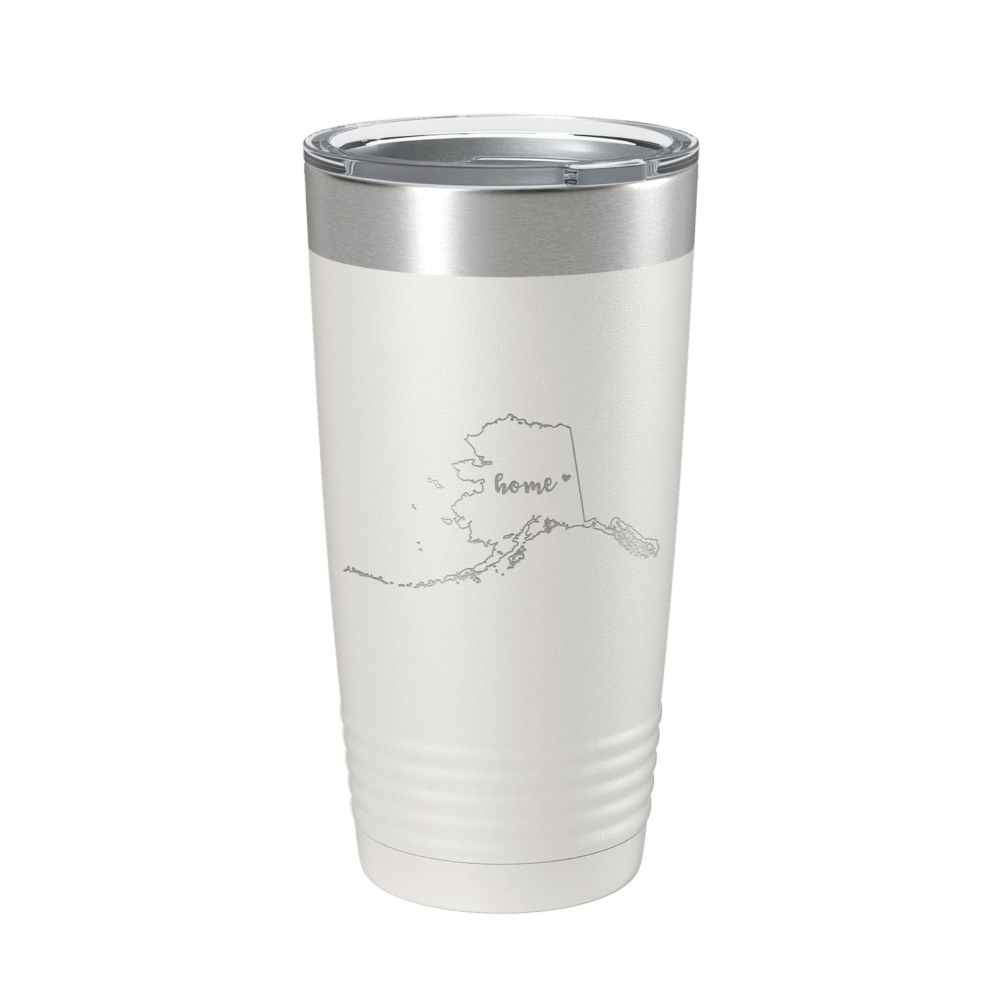 Alaska Tumbler Home State Travel Mug Insulated Laser Engraved Map Coffee Cup 20 oz-1
