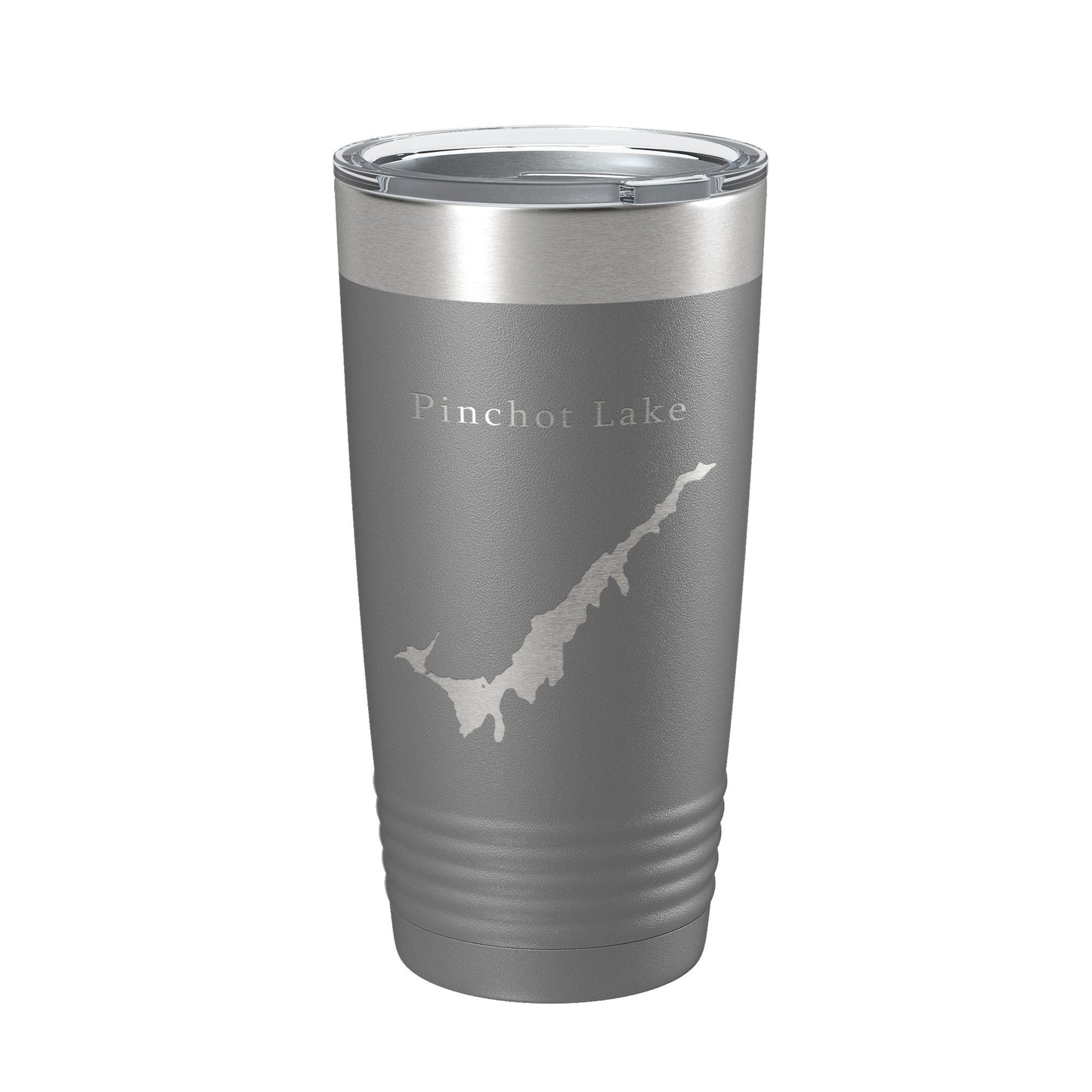 Pinchot Lake Map Tumbler Travel Mug Insulated Laser Engraved Coffee Cup Pennsylvania 20 oz-16