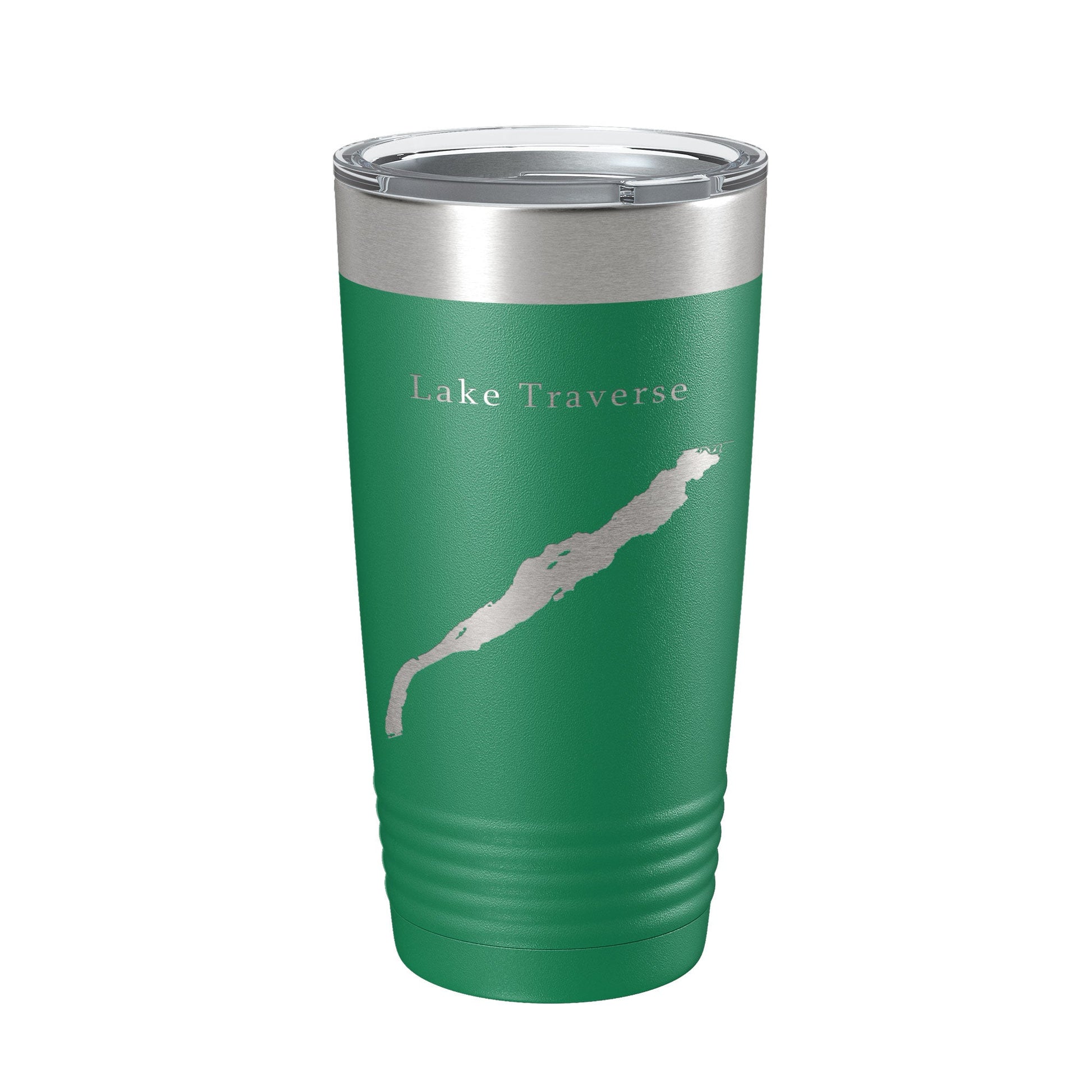 Lake Traverse Map Tumbler Travel Mug Insulated Laser Engraved Coffee Cup South Dakota Minnesota 20 oz-9