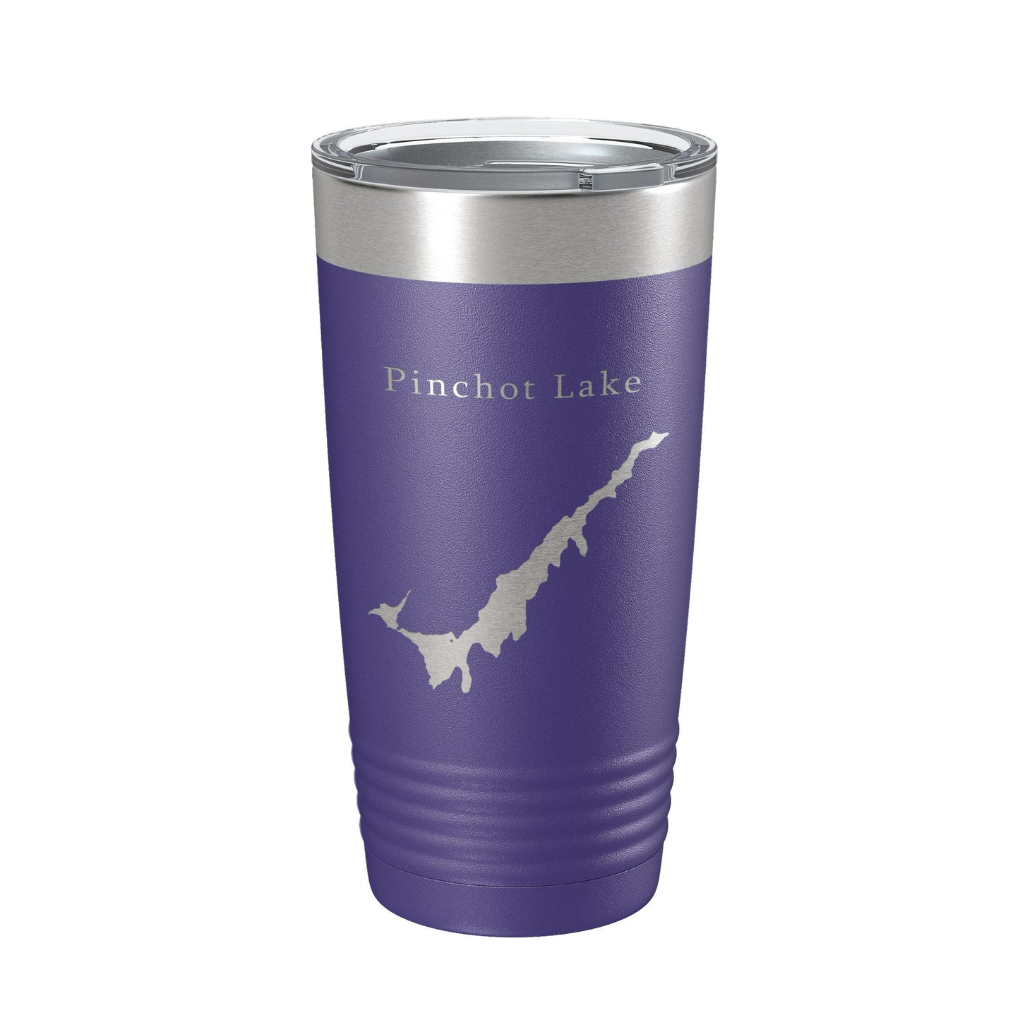 Pinchot Lake Map Tumbler Travel Mug Insulated Laser Engraved Coffee Cup Pennsylvania 20 oz-15
